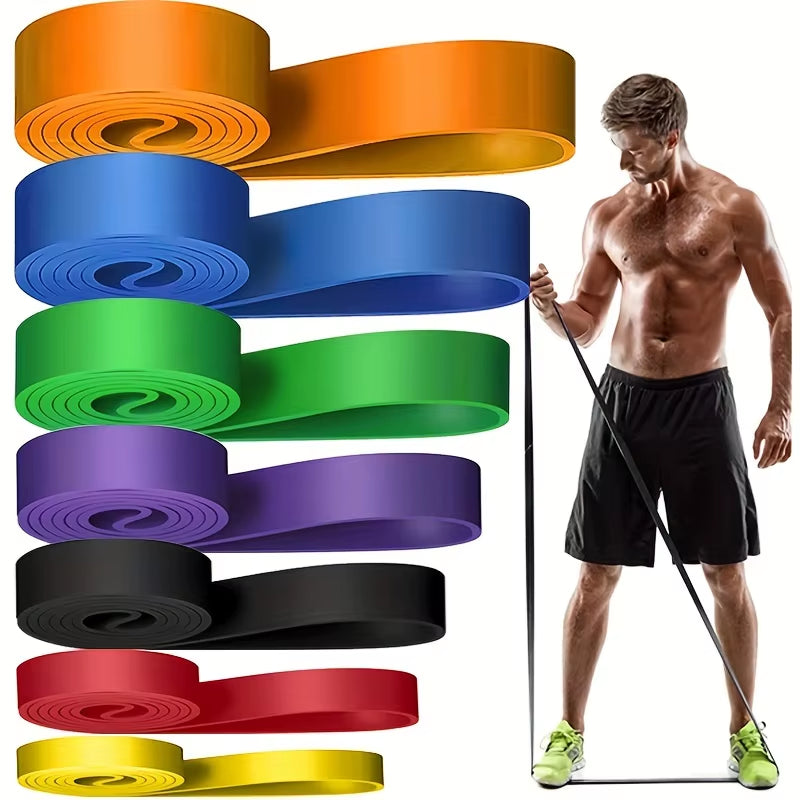 Professional Resistance Band Set for Pull-Up Assistance and Stretching - Heavy Duty Exercise Bands for Physical Therapy and Home Workouts
